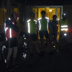 Aufbruch zum letzten Teilstck von Ettenheim ber Freiburg nach Stegen